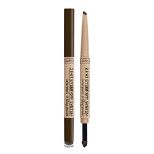 Kulmupliiats Wibo 2 In 1 Eyebrow System, 03 Brown, 2 g