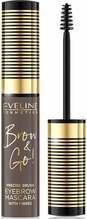 Kulmutušš Eveline Cosmetics Brow & Go, 01 Light, 6 ml