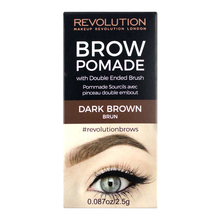 Kulmupomaad Makeup Revolution London Brow Pomade, Dark Brown, 2,5 g