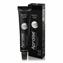 Kulmu- ja ripsmevärv Apraise, Black, No.1, 20 ml