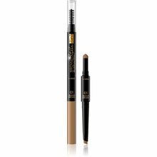 Kulmupliiats Eveline Brow Multifunction Styler, 01 Medium Brown, 1,2 g