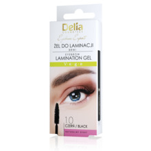 Kulmugeel Delia Cosmetics Eyebrow Expert Lamination Gel, Black, 4 ml