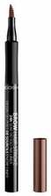 Kulmupliiats Gosh Brow Hair Stroke, 001 Brown, 1 ml