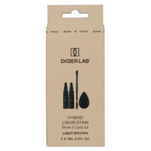 Kulmude ja ripsmete värvimise komplekt Didier Lab Hybrid Liquid Stain Brow & Lash Kit, Ash Blonde, 2x7 ml