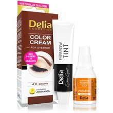 Kulmuvärv Delia Cosmetics Henna Cream, 3.0 Dark Brown, 15 ml