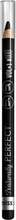 Silmade ja kulmude pliiats Miss Sporty Naturally Perfect, 005 Deep Black, 0,78 g
