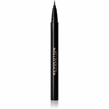 Kulmupliiats Makeup Revolution Hair Stroke Brow Pen, Medium Brown, 0,5 ml