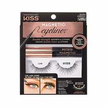 Magnetilise silmalaineri ja ripsmete komplekt KISS Magnetic Eyeliner & Lash Kit, 01 Lure