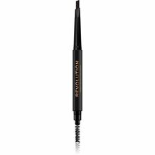 Kulmupliiats Makeup Revolution Duo Brow Definer, Dark Brown, 0,25 g