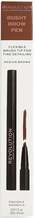 Kulmupliiats Makeup Revolution London Bushy Brow Pen, Medium Brown, 0,5 ml