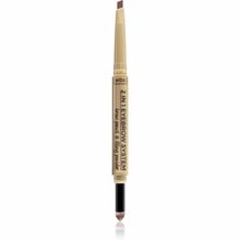 Kulmupliiats Wibo 2In1 Eyebrow System, 01 Light Brown, 1 tk