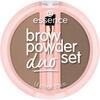 Kulmupuudri komplekt Essence Brow Powder Duo, 01 Light, 1,8 g