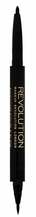 Silmapliiats Makeup Revolution Awesome Dual Eyeliner, 1,18 g, must