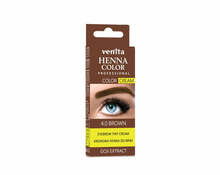 Kulmuvärv Venita Henna Color Professional Cream, 4.0 Brown, 30 g