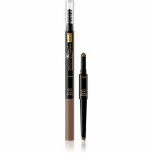 Kulmupliiats Eveline Cosmetics Brow Multifunction Styler, 02 Dark Brown, 1,2 g