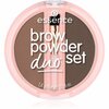Kulmupuuder Essence Brow Powder Duo, 02 Medium, 1,8 g