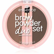 Kulmupuuder Essence Brow Powder Duo, 02 Medium, 1,8 g