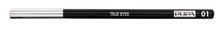 Silmapliiats Pupa True Eyes, 01 Extra Black, 1,4 g