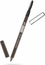Kulmupliiats Pupa True Eyebrow, 002 Brown, 1,08 g