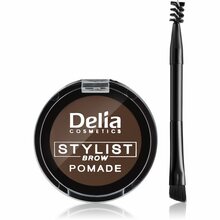 Kulmupomade Delia Cosmetics Eyebrow Expert, Dark Brown, 4 g