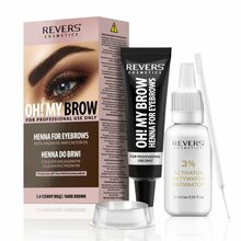 Kulmuvärv REVERS OH MY BROW, pruun, 15 ml