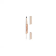 Kulmupliiats Makeup Revolution Fluffy Duo, Medium Brown