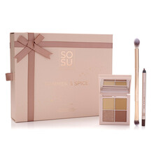 Dekoratiivkosmeetika komplekt Sosu Shimmer & Spice Set, 1.2x4 g + 1.1 g