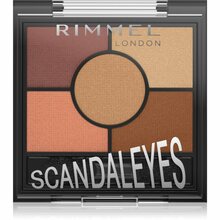 Lauvärvipalett Rimmel London ScandalEyes, 005 Sunset Bronze, 3.8 g