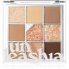 Lauvärvipalett Unleashia Glitterpedia Eye Palette, No.02 All Of Brown, 6.6 g