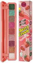 Lauvärvipalett J.Cat Beauty Sweet Tooth 9 Shadow Palette Bar, 101 Berry Cream, 7.2 g