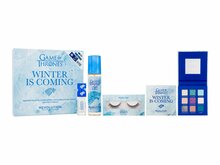 Kosmeetikakomplekt Makeup Revolution London X Game Of Thrones: lauvärvikomplekt 7,2 g + Fixing Spray Game Of Thrones 100 ml + False Lashes Game Of Thrones 1 paar + Game Of Thrones Shimmer Bomb Lip Gloss 5 ml Winter Is Coming