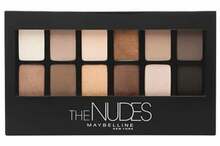 Lauvärvipalett Maybelline The Nudes, 9,6 g