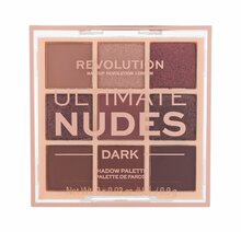 Lauvärvipalett Makeup Revolution London Ultimate Nudes, Dark, 8.1 g