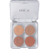 Lauvärvipalett Idun Minerals Nyponros, Nr. 4410, 4 värvi, 4 g