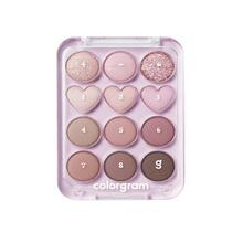 Lauvärvipalett Colorgram Pin Point, 02 Pink+Mauve, 9.9 g