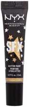Särapliiats silmadele ja näole NYX SFX Glitter Paint, 02 Broomstick Baddie, 8 ml