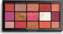 Lauvärvipalett Makeup Revolution Reloaded, Red Alert, 15 g