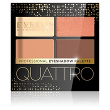 Lauvärvipalett Eveline Cosmetics Quattro, 01, 3.2 g