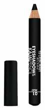 Silmapliiats Deborah Milano Eye Shadow & Kajal, 01 Black Finish, 2 g