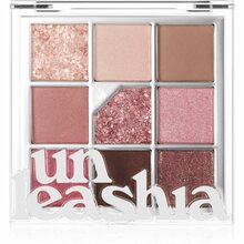 Lauvärvipalett Unleashia Glitterpedia, No.05 All Of Dusty Rose, 6.6 g