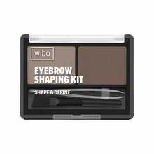 Kulmude kujundamise komplekt Wibo Shape&Define, 04 Black Brown