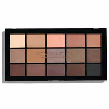 Lauvärvipalett Makeup Revolution Reloaded Basic Mattes, 15 x 1.1 g