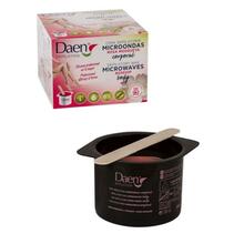 Mikrolaineahjus soojendatav depilatsioonivaha Daen Depilation roosikaga, 300g