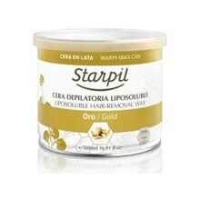 Soe depilatsioonivaha Starpil kuldsete osakestega, 500 ml