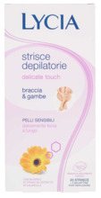 Depilatsiooniribad tundlikule nahale Lycia Delicate Touch, 20 tk