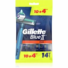 Ühekordsed pardlid meestele Gillette Blue II Plus, 14 tk