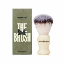 Raseerimispintsel sünteetiliste harjastega Men Rock The Shaving Brush, 1 tk