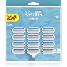 Vahetatavad raseerija terad Gillette Venus Smooth, 12 tk