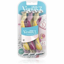 Ühekordsed raseerijad Gillette Venus 3 Dragonfruit, 6 tk