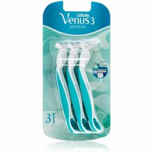 Ühekordsed raseerijad naistele Gillette Venus 3 Sensitive, 3 tk
